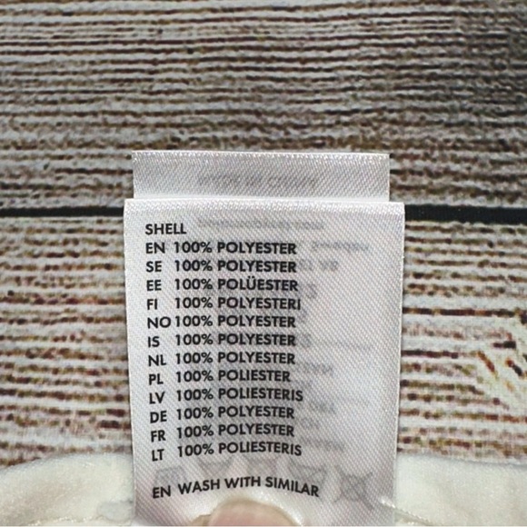 NWT Polarn O. Pyret White Winter Hat Size 4 To 6 Months - Picture 10 of 12